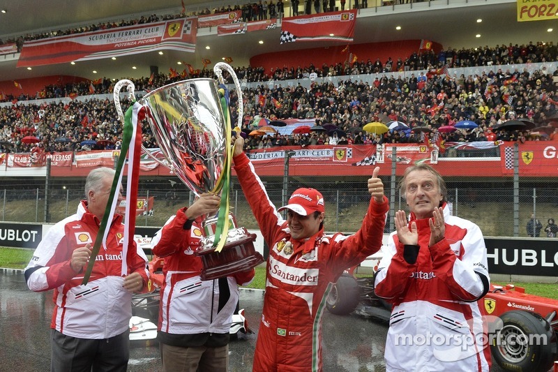 Felipe Massa et Luca di Montezemolo