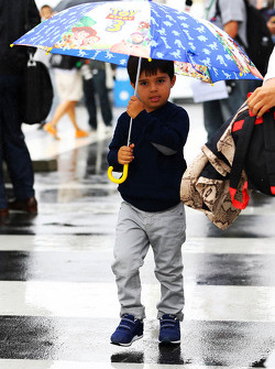 Felipinho, filho do Felipe Massa, Ferrari