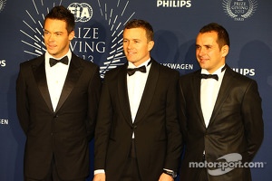 (L to R): Andre Lotterer, Marcel Fässler, Benoit Tréluyer, Audi Sport Team Joest