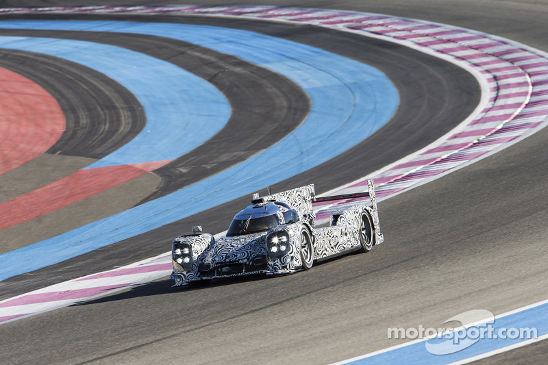 Porsche LMP1 test in Paul Ricard