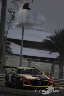 #3 Team Abu Dhabi by Black Falcon Mercedes SLS AMG GT3: Khaled Al Qubaisi, Bernd Schneider, Jeroen Bleekemolen