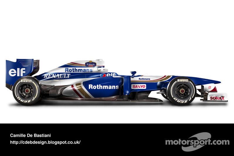 #6: Ein Retrodesign auf einem modernen Formel-1-Chassis