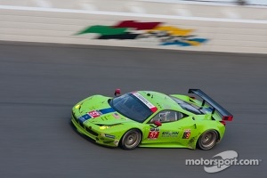 #57 Krohn Racing Ferrari F458 Italia: Tracy Krohn, Nic Jonsson, Andrea Bertolini, Peter Dumbreck