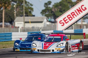 #5 Action Express Racing Corvette DP Chevrolet: Joao Barbosa, Christian Fittipaldi, Sébastien Bourdais, #60 Michael Shank Racing with Curb/Agajanian Riley DP Ford EcoBoost: John Pew, Oswaldo Negri, Justin Wilson