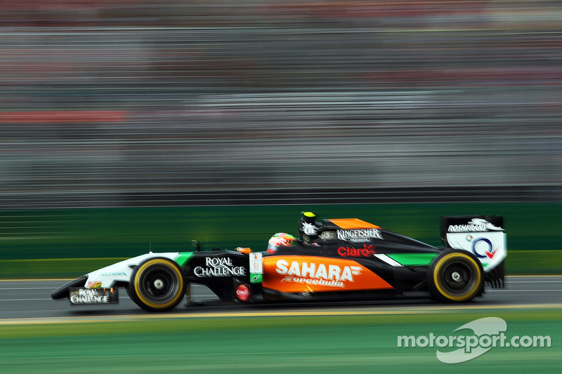 Primer punto con Sahara Force India, GP de Australia 2014