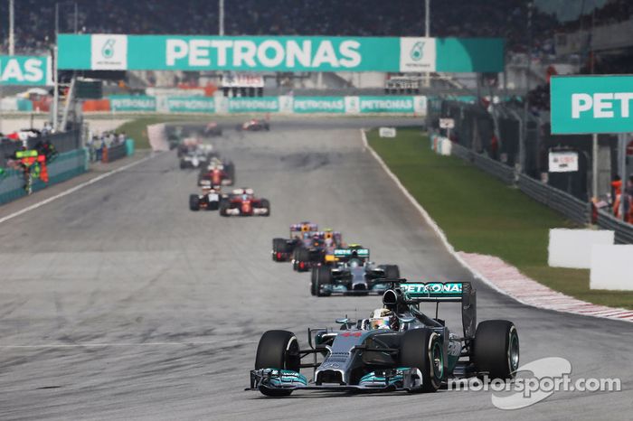 ... e no GP da Malásia de 2014. 