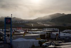 Morning fog at Laguna Seca