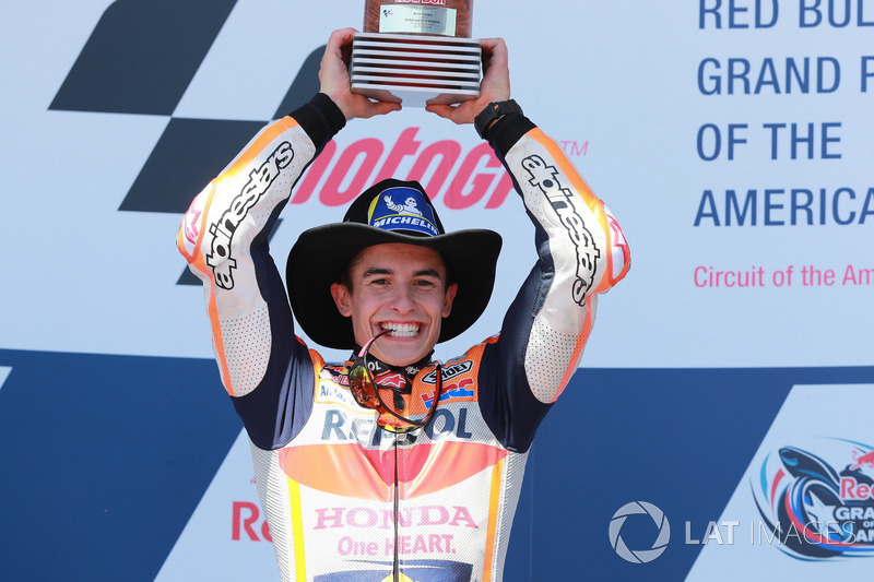 Podium: Ganador, Marc Marquez, Repsol Honda Team