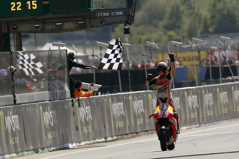 Vencedor da corrida Marc Marquez, Repsol Honda Team