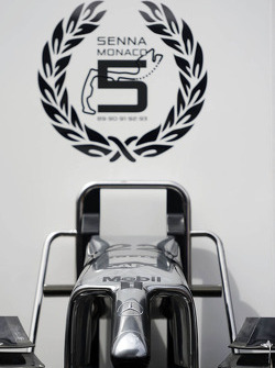 McLaren celebrate five Monaco GP victories for Ayrton Senna