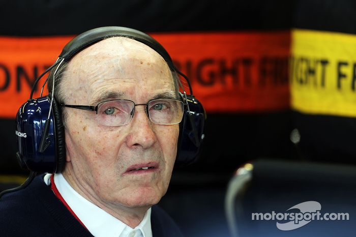 Frank Williams, dueño del equipo Williams