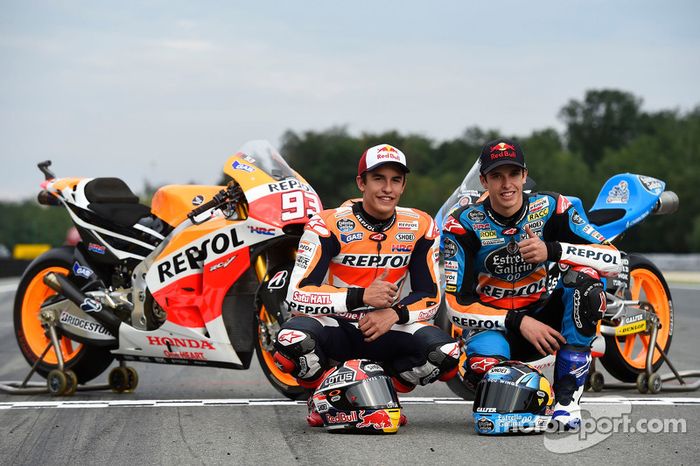 Marc Márquez and Alex Marquez