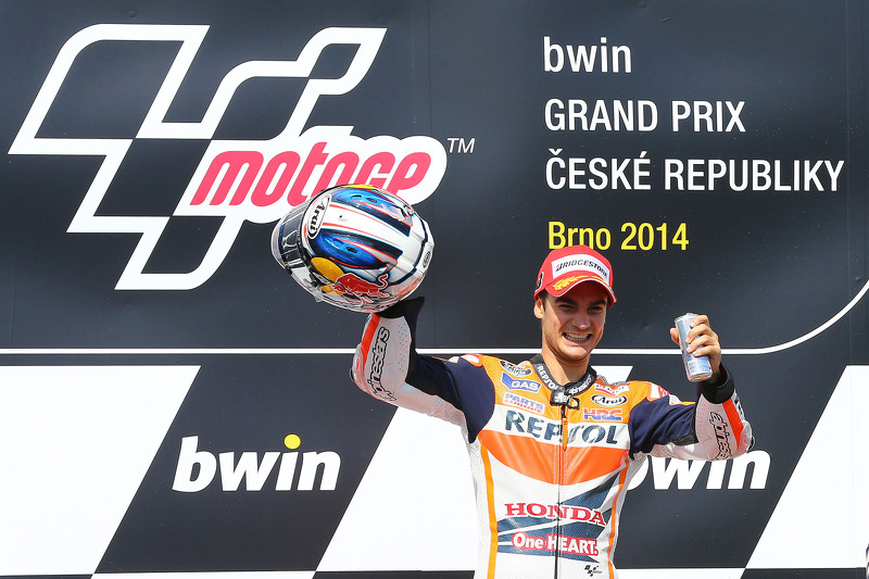 Race winner Dani Pedrosa, Repsol Honda Team