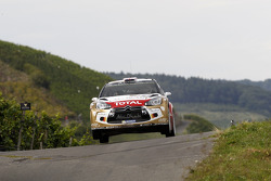Kris Meeke et Paul Nagle, Citroën DS3 WRC, Citroën Total Abu Dhabi World Rally Team