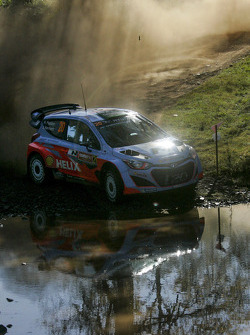 Hayden Paddon et John Kennard, Hyundai i20 WRC, Hyundai Motorsport