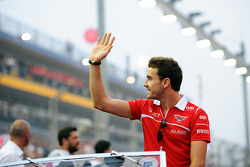 Jules Bianchi, Marussia F1 Team en el desfile de pilotos