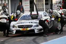 Arrêt au stand : Paul Di Resta, Mercedes AMG DTM-Team HWA DTM Mercedes AMG C-Coupé