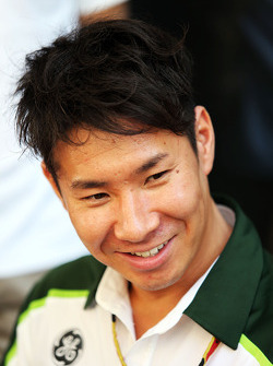 Kamui Kobayashi, Caterham with the media