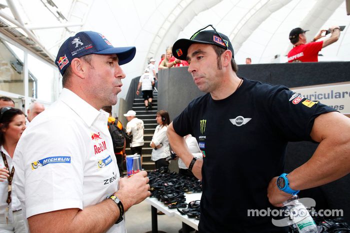 Stéphane Peterhansel y Nani Roma