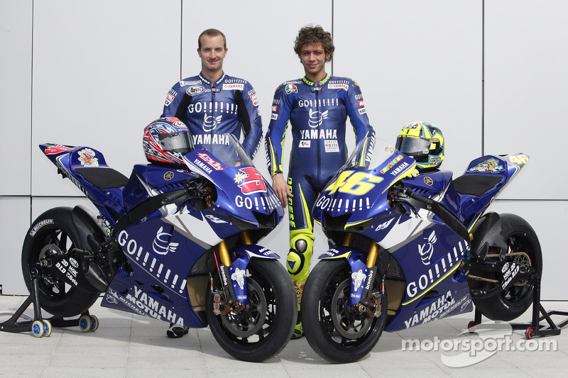 Valentino Rossi et Colin Edwards