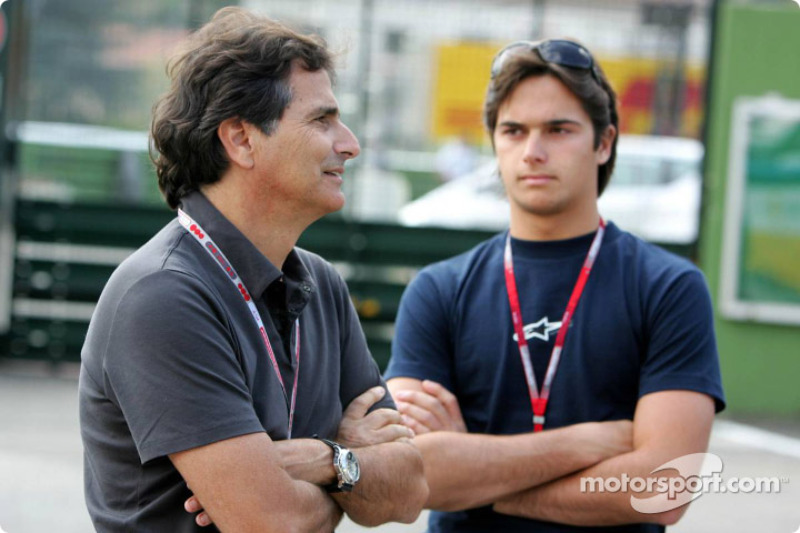 Nelson Piquet e Nelsinho Piquet