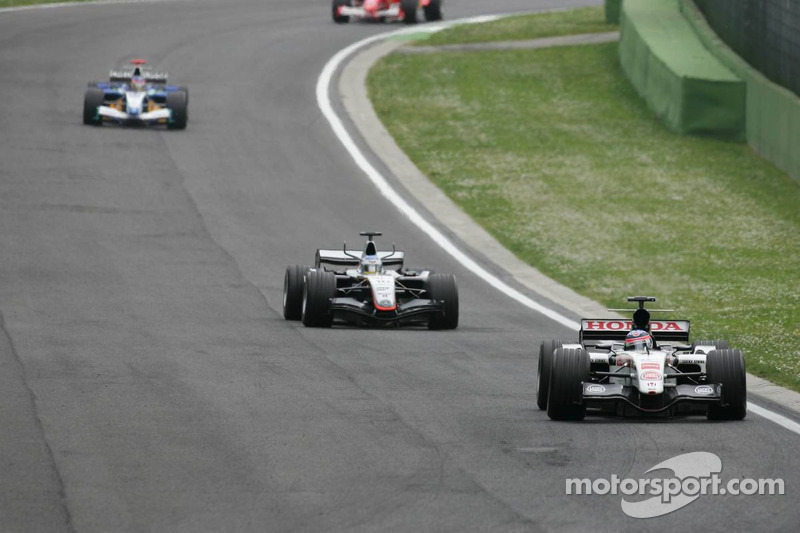 Takuma Sato and Alexander Wurz