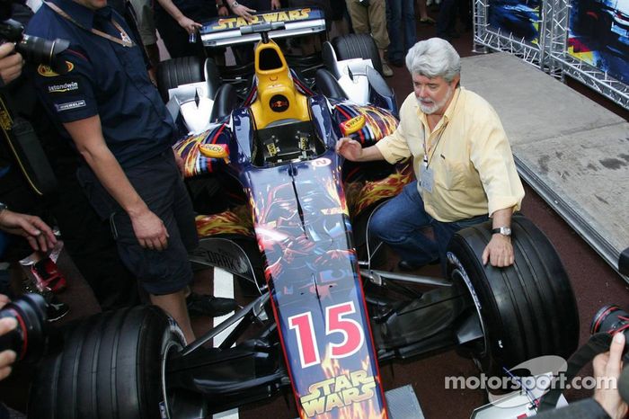 (F1) George Lucas creador de la saga de Star Wars