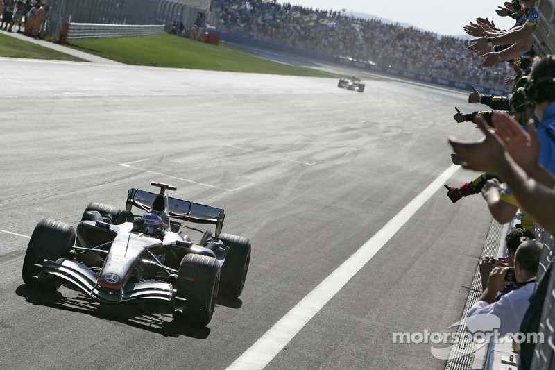 Le vainqueur Kimi Räikkönen