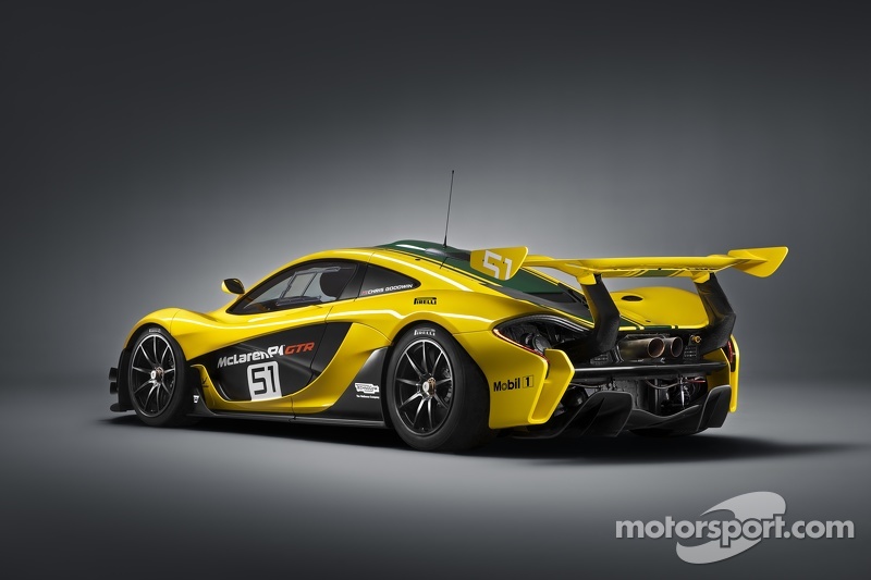 McLaren P1 GTR develación