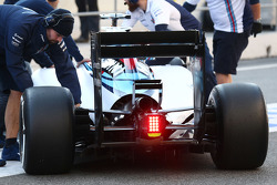 Susie Wolff, pilote de développement Williams FW37 : gros plan sur le diffuseur