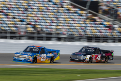 Spencer Gallagher, GMS Racing Chevrolet, Erik Jones, Kyle Busch Motorsports Toyota