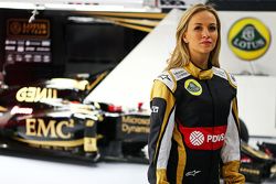 Carmen Jorda del Equipo Lotus F1 