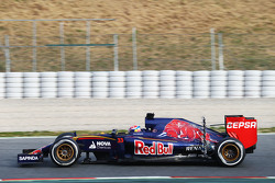 Max Verstappen, Scuderia Toro Rosso STR10 running sensor equipment