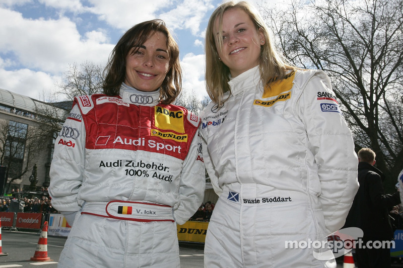 Vanina Ickx, Audi, und Susie Stoddart, Mercedes