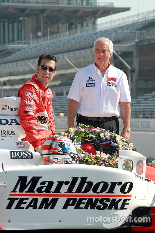 Sam Hornish Jr. avec Roger Penske