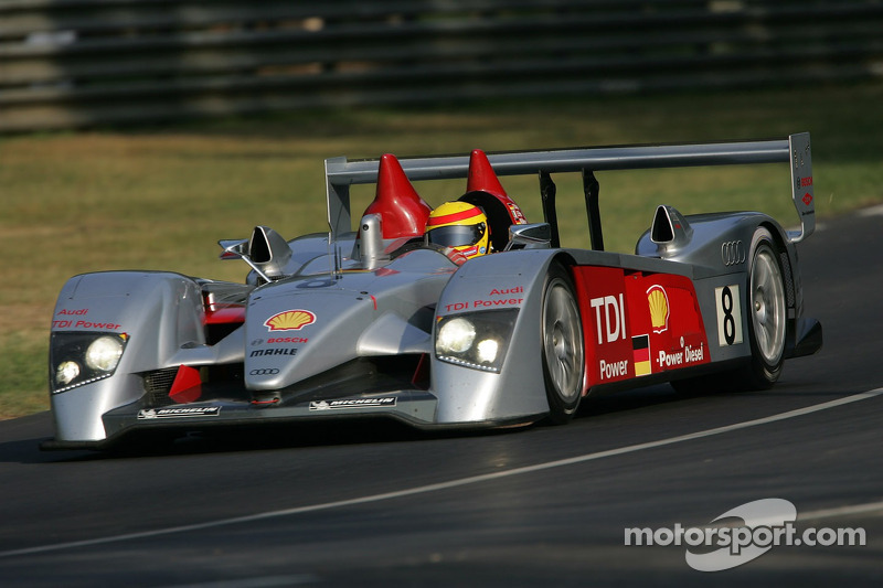 #8 Audi Sport Team Joest Audi R10: Marco Werner, Frank Biela, Emmanuele Pirro