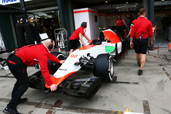 Manor Marussia F1 Team dans les stands