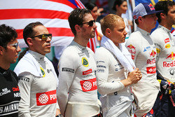 Пастор Мальдонадо, Lotus F1 Team и Ромен Грожан, Lotus F1 Team