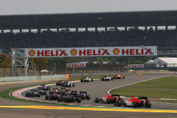 Le départ de la course