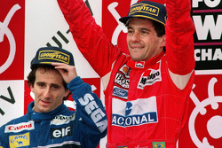 Ayrton Senna y Alain Prost, rivalidad histórica