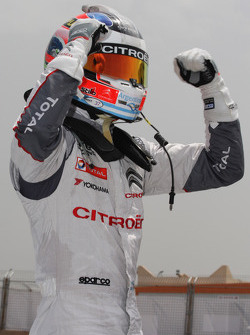 Le poleman Jose Maria Lopez, Citroën C-Elysée WTCC, Citroën World Touring Car Team WTCC