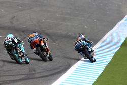Fabio Quartararo, Estrella Galicia 0,0, Miguel Oliveira, Red Bull KTM Ajo et Danny Kent, Leopard Racing