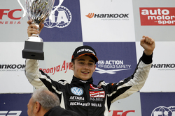 El ganador, Charles Leclerc, Van Amersfoort Racing
