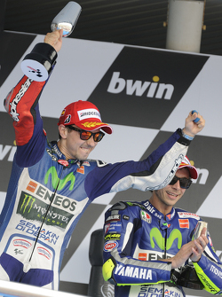 Le vainqueur Jorge Lorenzo, Yamaha Factory Racing