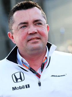 Eric Boullier, directeur de la compétition McLaren