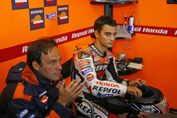 Alberto Puig y Dani Pedrosa