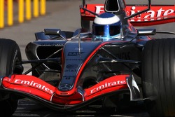 Mika Hakkinen, test driver for McLaren Mercedes