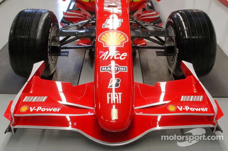 Detail of the new Ferrari F2007