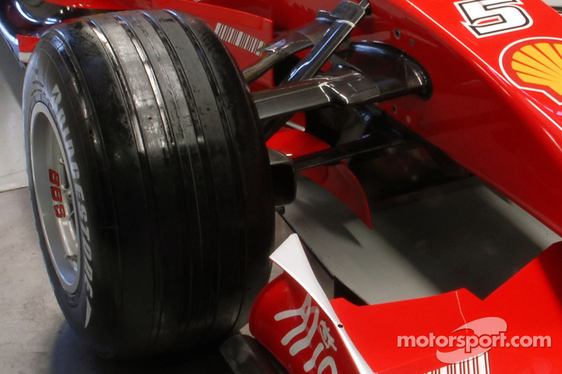 Detalle del Ferrari F2007
