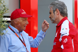 Ники Лауда, Mercedes с Маурицио Арривабене, Ferrari
